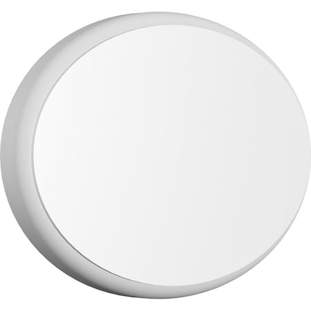 Ekena Millwork Standard Dalton Rosette With Rounded Edge, 7"W x 4 3/4"H x 1/2"P ROSP070X048X050DAL05